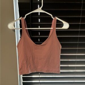 Lululemon align tank size 6 (no pads) color: pink